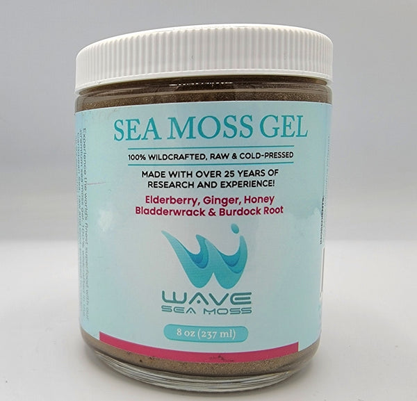 WAVE Premium Original Sea Moss Gel – Ocean's Garden Gel