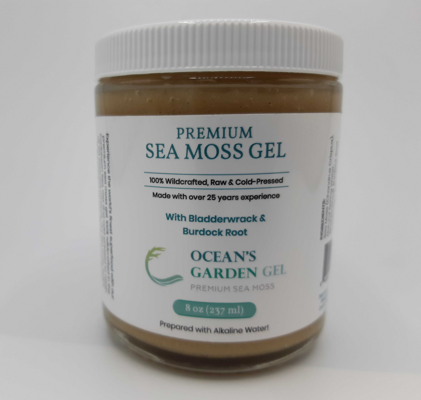 Premium Sea Moss with Bladderwrack & Burdock Root (Half Case)