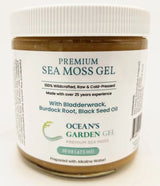 Premium Sea Moss with Bladderwrack, Burdock Root, & Blackseed Oil (Half Case)